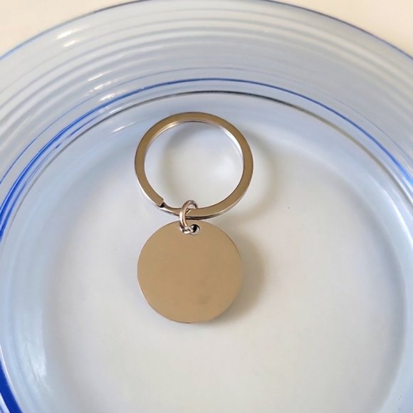 Thank You For Being Important Keychain Keyring Bag Charm Stainless St OS New - Picture 3 of 9